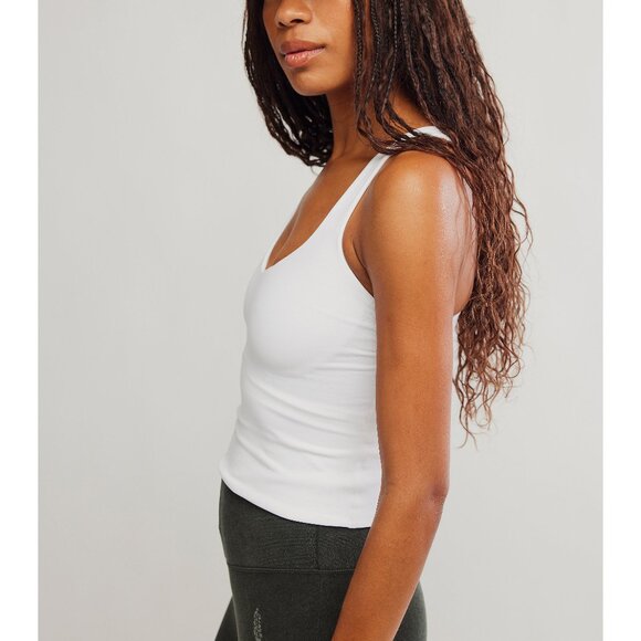 🆕 FP MOVEMENT Good Karma Sculpt Tank / White - Picture 5 of 10
